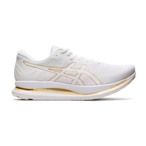 Giày chạy nam - ASICS Glide Ride Standard 1011A817-100 Asics trắng / vàng