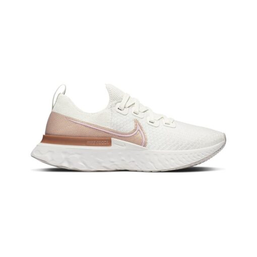 Giày chạy nữ - NIKE REACT INFINITY RUN FLYKNIT SAIL METALLIC