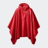 adidas Originals Trefoil Poncho In Red