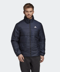 Áo Khoác Adidas Chính Hãng - BSC 3-STRIPES INSULATED - Navy  DZ1394