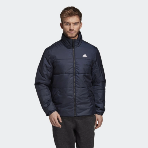 Áo Khoác Adidas Chính Hãng - BSC 3-STRIPES INSULATED - Navy  DZ1394