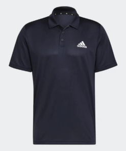 Áo Polo Adidas Nam Chính Hãng - Primeblue Designed To Move Sport 3-Stripes - Navy H13873