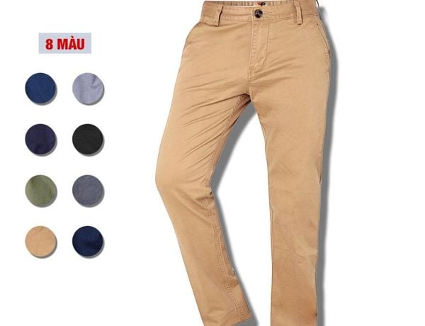 Quần chinos là gì? Sự khác biệt giữa quần chinos và quần khaki